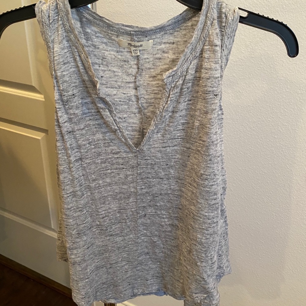 Madewell gray tank top